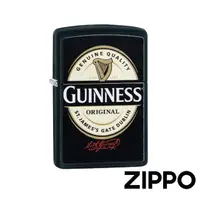 在飛比找momo購物網優惠-【Zippo】健力士黑生啤酒系列-原創經典防風打火機(美國防
