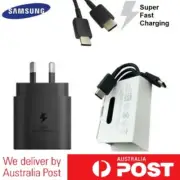 SAMSUNG GALAXY 25w super fast wall charger S20,S21,S22,S23 Note 10, 20plus,ultra