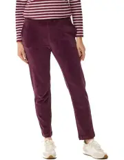 [Fella Hamilton] Vance Velour Pull On Pant in Purple