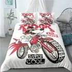 Locomotive Phenomenon Line 3D Quilt Duvet Doona Cover Set Pillow case Print