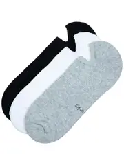 Underworks Mens Cushioned No Show Sneaker Socks
