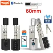 New Fingerprint Cylinder Smart Door Lock Electronic Digital Keypad Code Keyless