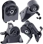 Engine Motor Mount Compatible with Fits for 1999-2000 Mazda Protege 1.8L/2001-2003 Mazda Protege 2.0L Automatic 4PCS A6486 A6481 A6485 A6464