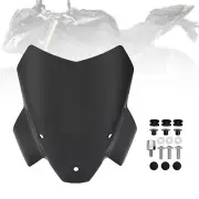 Headlight Windscreen Cover Windshield WindScreen for BBMW S1000R 2021-22 BLK