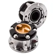 [MaXpeedingrods] Compatible for Toyota 4x4 compatible for LandCruiser HZJ80 FZJ 70/75 (2pcs) Free Wheel Locking Hub Hubs