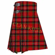 Scottish Handmade Traditional MacPherson Modern 8yard Tartan Kilt For Men