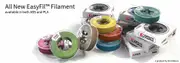 PLA Filament EasyFil PLA 1.75mm Luminous Yellow 750 gram 3D Printer Filament