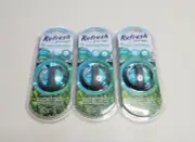Refresh Dual Scent Diffuser, Alpine Meadow/Summer Breeze, Pack of 3.