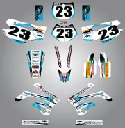TM Racing 125-250-300 -450 2008 - 2014 Custom sticker kit STORM style decals