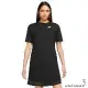 Nike 女裝 洋裝 長版短袖上衣 網狀 黑 FB8342-010