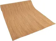 Natural Teak (Straight Grain) Veneer Wood Sheets - DIY Speaker Renovation and Furniture Restoration - Unfinished Wooden Sticker - Handmade Style -23 x 98 Inch