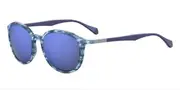 BOSS Boss 0822/S YX2/XT Men's Sunglasses Blue Size 53