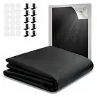 Cut-to-fit Blackout Blinds Adjustable Curtain Panels Portable Curtains with Hook
