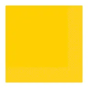 Yellow Sunshine Beverage Napkins / Serviettes (Pack of 40)