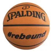 Spalding Rebound Official Size 7 Basketball Orange/Black BALL COMES INFLATED