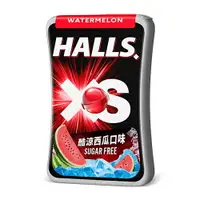 在飛比找樂天市場購物網優惠-HALLS XS無糖薄荷糖酷涼西瓜13.8G【愛買】