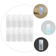 10 Pcs Jars Sealed Liquid Container Bottle Leak-proof Empty Bottles with Caps