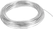 uxcell 1.5mm Bonsai Training Wire, 1 Roll Floral Wire Stems Anodized Aluminum Tree Wire 32.8 Feet Total for Gardening Branch Fixing, Silver