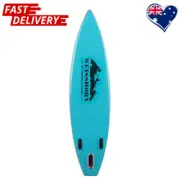 Paddle Board Stand-Up SUP Surfboard & Kayak 10.5ft Inflatable - Green Sale