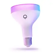 LIFX Color, 1100 lumens BR30 E26, 2.4GHz Wi-Fi Smart LED Light Bulb, Billions...