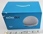 All-New Echo Dot (4th Generation) Smart Speaker with Alexa – Glacier White