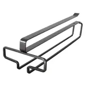 Wine Glass Rack, Under Cabinet Metal Wine Glass Holder, Stemware Rack,9841