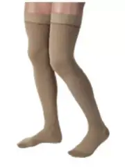 Jobst 115400 For Men Khaki 20-30 mmHg Small Thigh CT Compression Stockings NEW