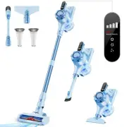Cordless Vacuum Cleaner 8-in-1 Lightweight Stick Vacuum with 45mins Runtime P...