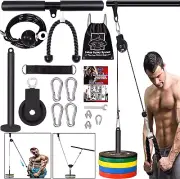 Weight Cable Pulley System Gym Professional Home Gym Equipment Upgraded Fitness