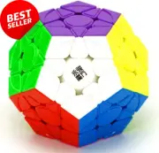 YJ Yuhu V2 M Magnetic Stickerless Megaminx Speed Cube