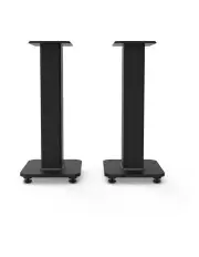 [Kanto] SX22 Tall Fillable Speaker Stands with Isolation Feet - Pair 22" in Black