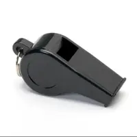 在飛比找蝦皮購物優惠-足球黑色塑料哨子(易於使用)- Kipsta