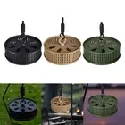 Coil Rack Coil Boxes Windproof with Lid Art Decorative Elegant Incense Coil