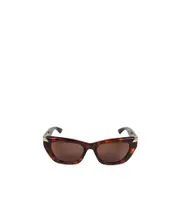 Geometric frame sunglasses One size Brown