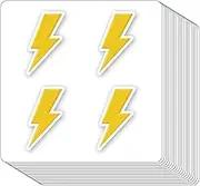 Lightning Weather Stickers 1in for Scrapbooking, Arts, Craft, Kids DIY, Journals 80-Pack