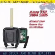 Suitable for Holden Astra TS2 2004 2005 Complete Remote Car Key Fob Hu100 Blade