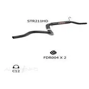 Redback Sports Pipes to suit Ford Falcon Ea-Au Sedan 2 1/2” Rear With Hotdog - STR211HD