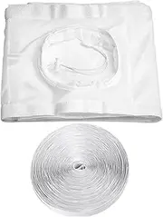 Air Conditioner Window Seal | Adjustable Portable Air Conditioner And Dryer | Horizontal Sliding Kit, Weatherproofing Products With Drawstring Design For Unit