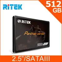 在飛比找PChome24h購物優惠-RITEK錸德 512GB SATA-III 2.5吋 SS