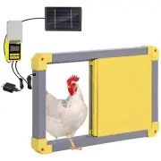 Aivituvin Automatic Chicken Coop Door Solar Powered, Automatic Chicken Door w...