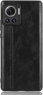 [Generic] Phone Case for Motorola Edge 30 Ultra, Case for Motorola Edge 30 Ultra Cow-Like PU Leather Style Protector Cover, Non-Slip Shockproof Cover for Motorola Edge 30 Ultra Case