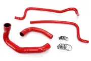 HPS Red Silicone Radiator + Heater Hose Kit for Jeep 02-06 Wrangler TJ 4.0L LHD (for: Jeep)