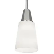 Robert Abbey Wheatley WHT Pendant Wheatley 6"W Mini Pendant - Chrome