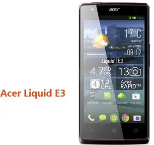 宏基 ACER Liquid E3  高清透明耐磨、耐括保護膜 頂級螢幕保護貼