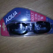 Intex Aqua Flow Adult Anti-fog Swim Goggles W Adj. Strap Latex Free