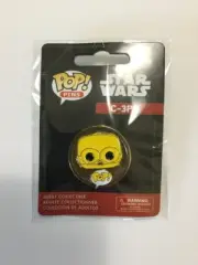 Disney STAR WARS Funko POP! Pin C-3PO Lapel Pin The Last Jedi, The Force Awakens