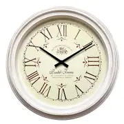 Elegant Home Style Large Wall Clock 61cm Roman Numerals Vintage Design