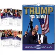 Donald Trump - 2025 Wall Calendar-Donald Trump - Make America Great Again