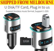 AU Handsfree Wireless Bluetooth Car Kit FM Transmitter Radio MP3 Player USB