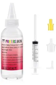 Printers Jack Printhead Cleaning Kit Nozzle Solution for Brother HP Officejet